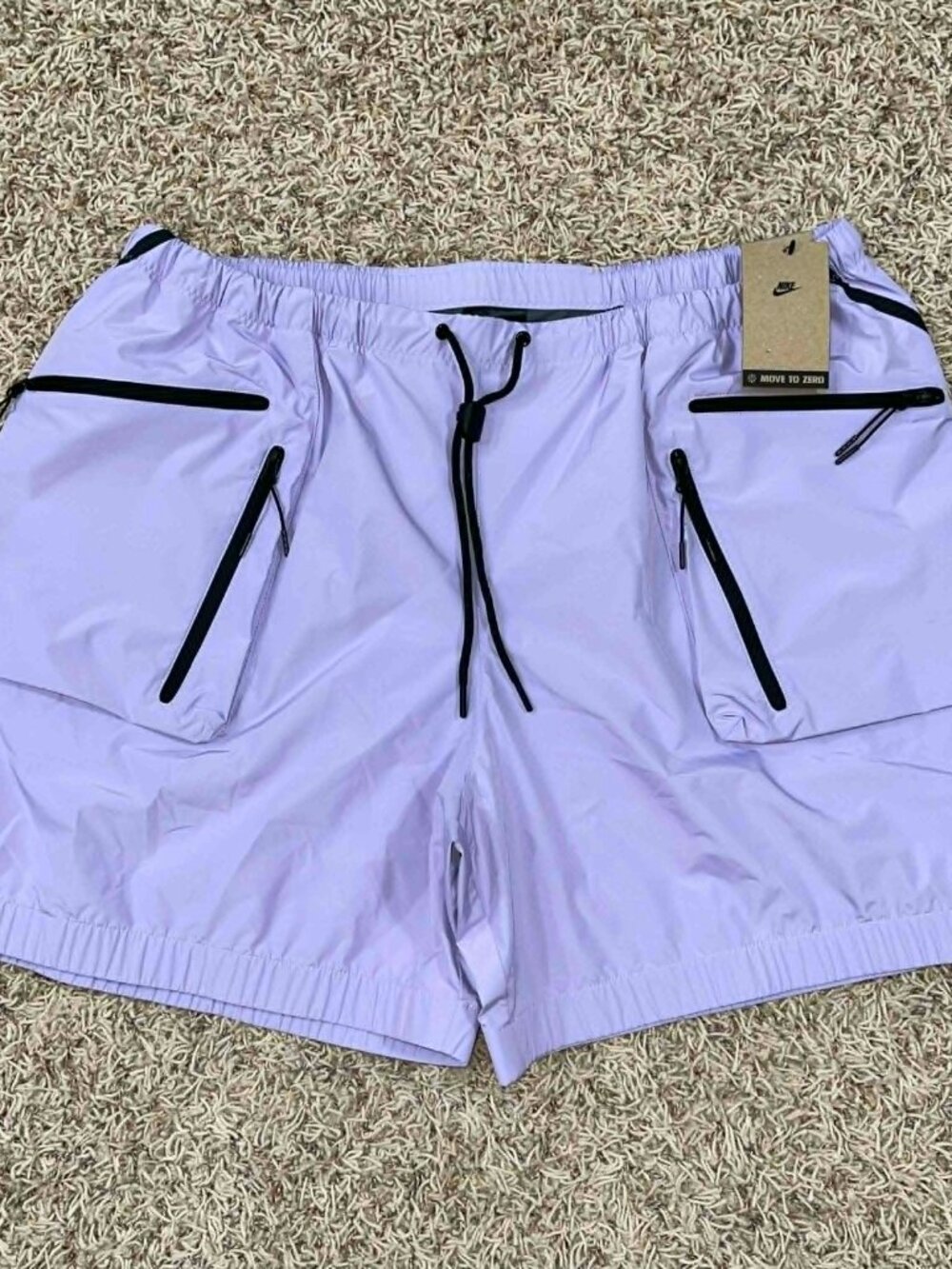 Nike Tech Men's Super Lightweight Shorts Purple HJ2946-515, Size XL (New)